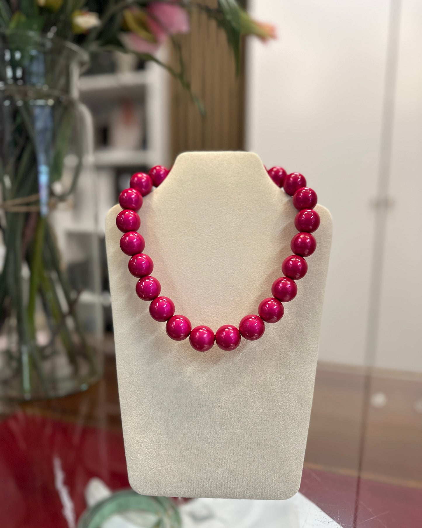 Ballen ketting, Fuchsia