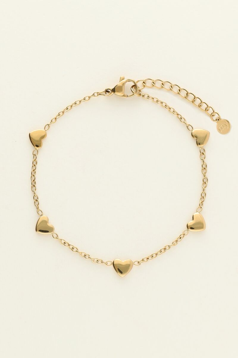 My Jewellery Armband met hartjes