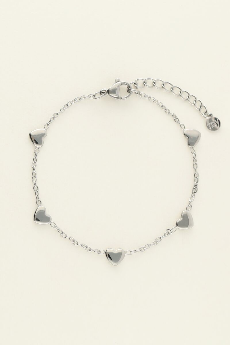 My Jewellery Armband met hartjes