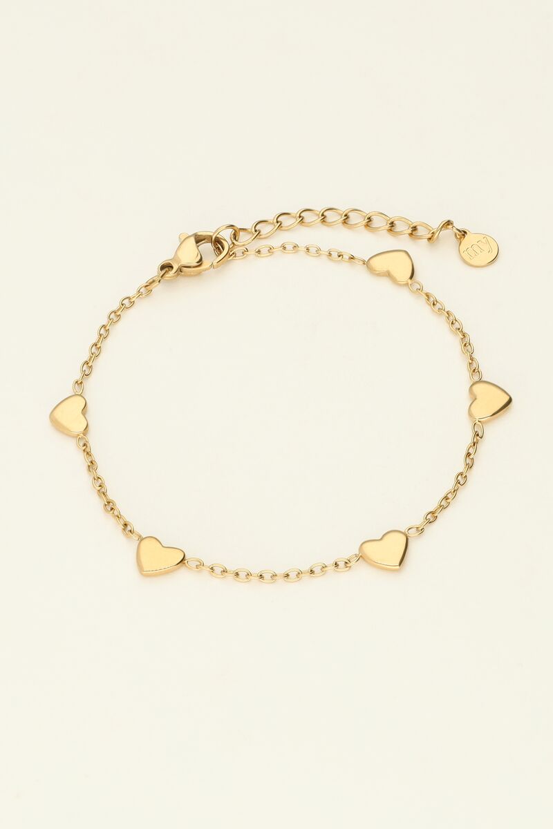 My Jewellery Armband met hartjes