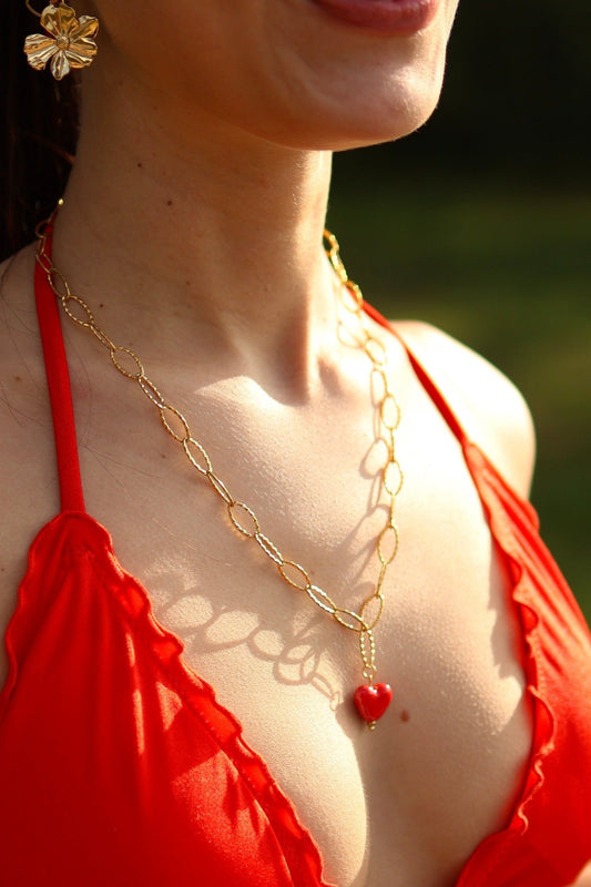 Charlie ketting - Coral