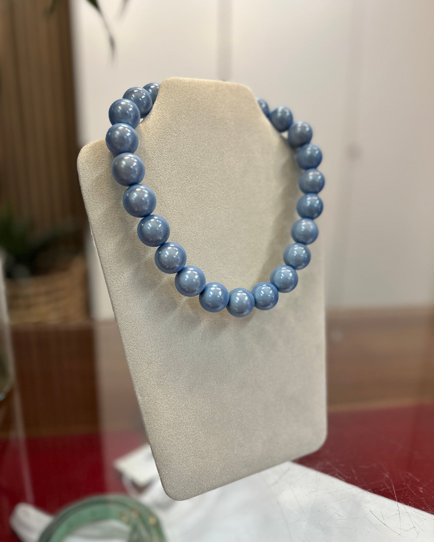 Ballen ketting, Baby blauw