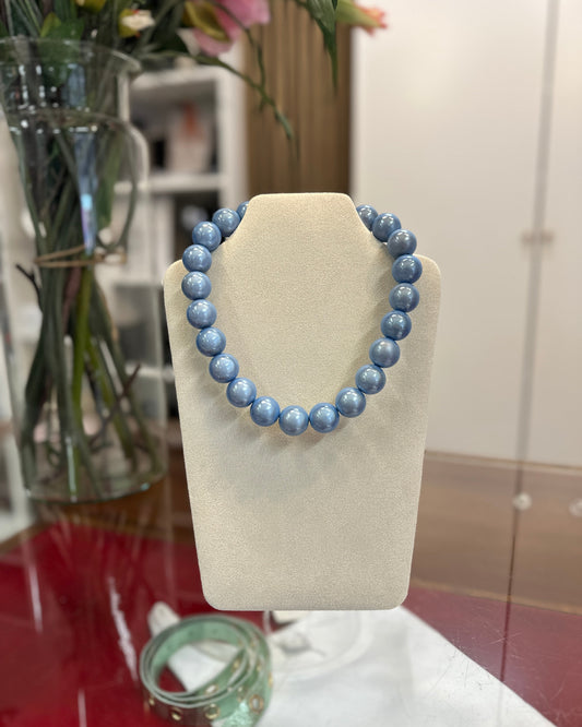 Ballen ketting, Baby blauw