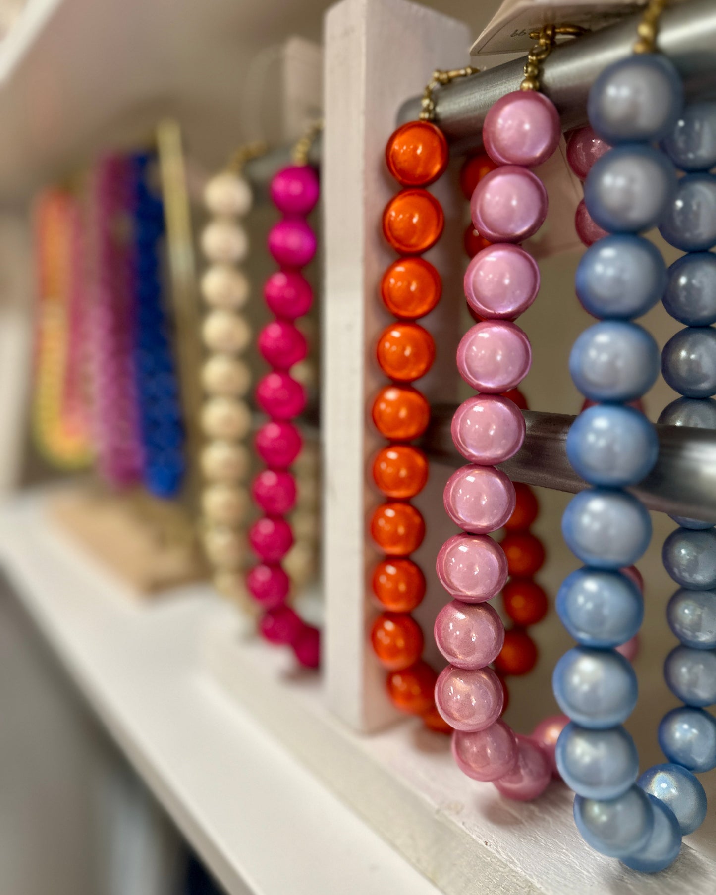 Ballen ketting, Baby blauw