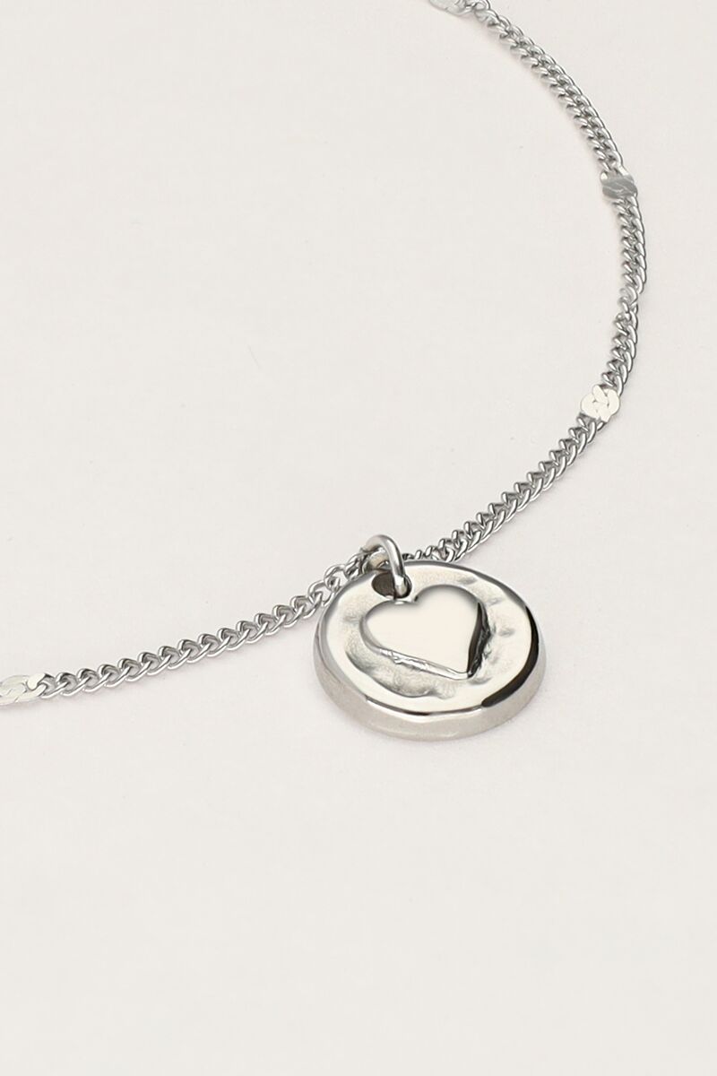 My Jewellery Unconditional love bracelet "hammered heart"