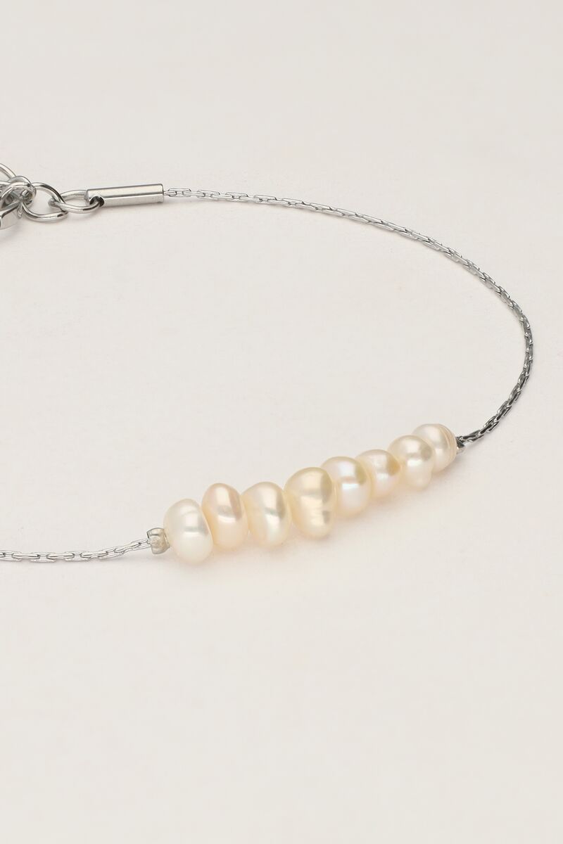 My Jewellery Minimalistische armband met meerdere parels